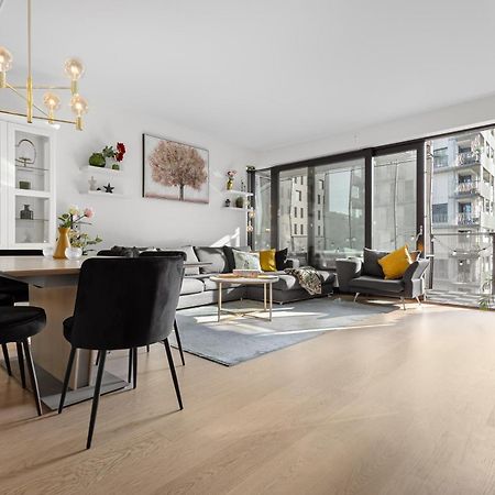 Spacious Modern 2Br Apartment At Central Oslo Barcode ภายนอก รูปภาพ