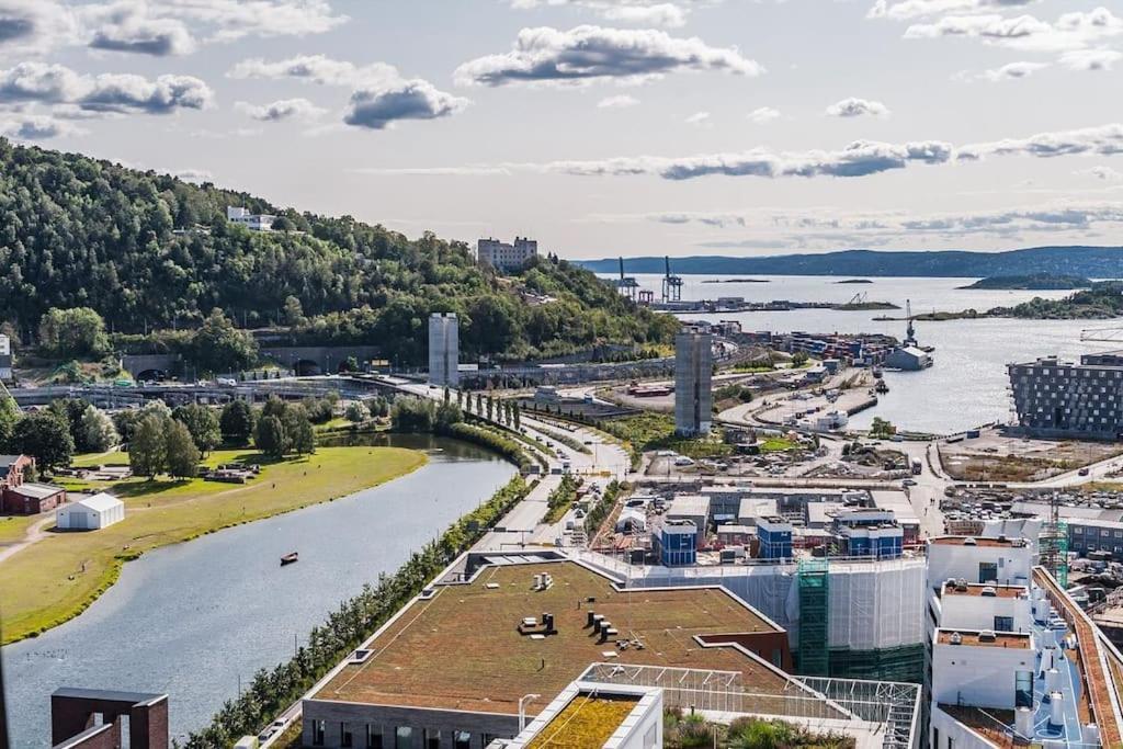 Spacious Modern 2Br Apartment At Central Oslo Barcode ภายนอก รูปภาพ