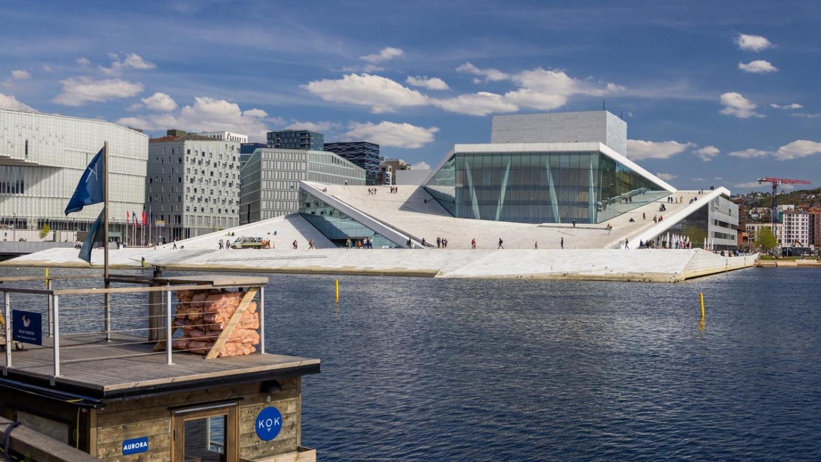 Spacious Modern 2Br Apartment At Central Oslo Barcode ภายนอก รูปภาพ