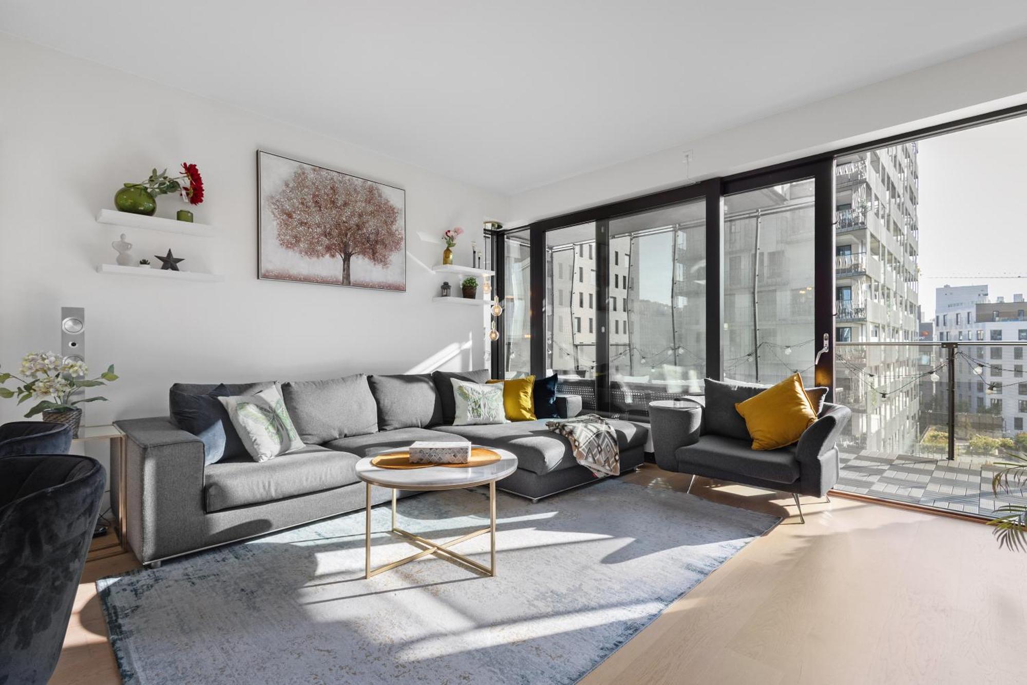 Spacious Modern 2Br Apartment At Central Oslo Barcode ภายนอก รูปภาพ