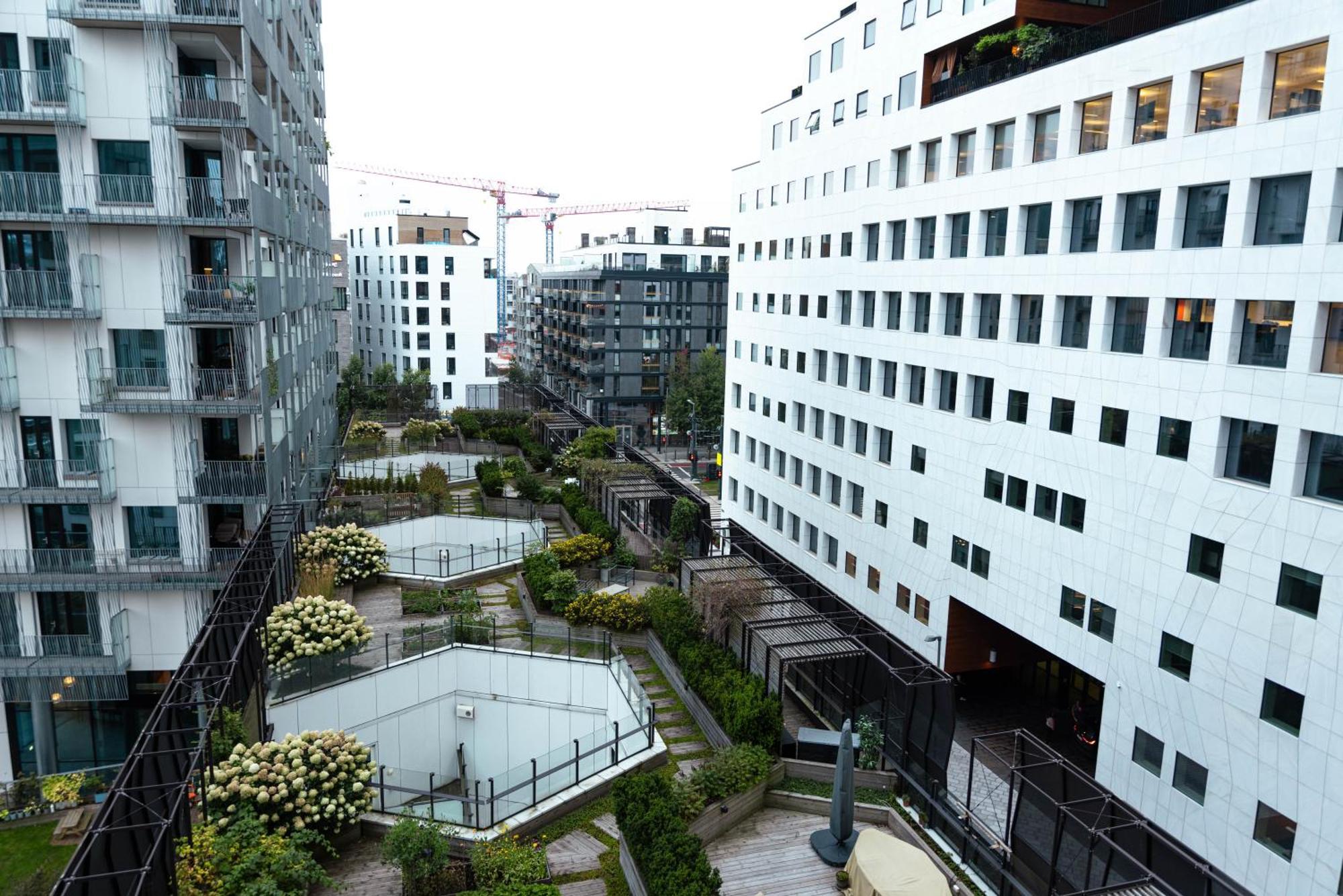 Spacious Modern 2Br Apartment At Central Oslo Barcode ภายนอก รูปภาพ